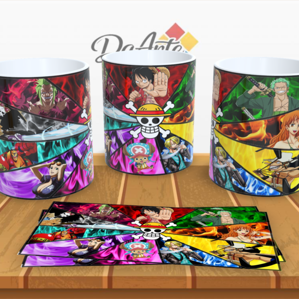 Caneca One Piece Bando do Chapéu de Palha
