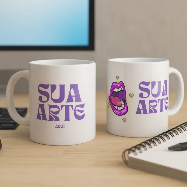 Caneca de Cerâmica Personalizada