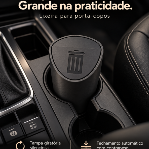 Lixeira para Porta-Copos