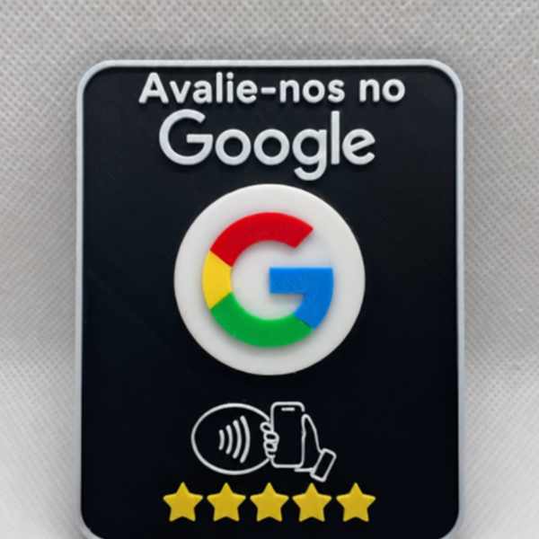 Expositor para Avaliações NFC Google