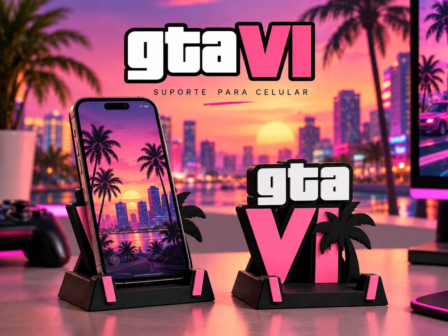 Suporte para Celular GTA VI