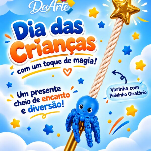 Varinha com Polvinho Giratório
